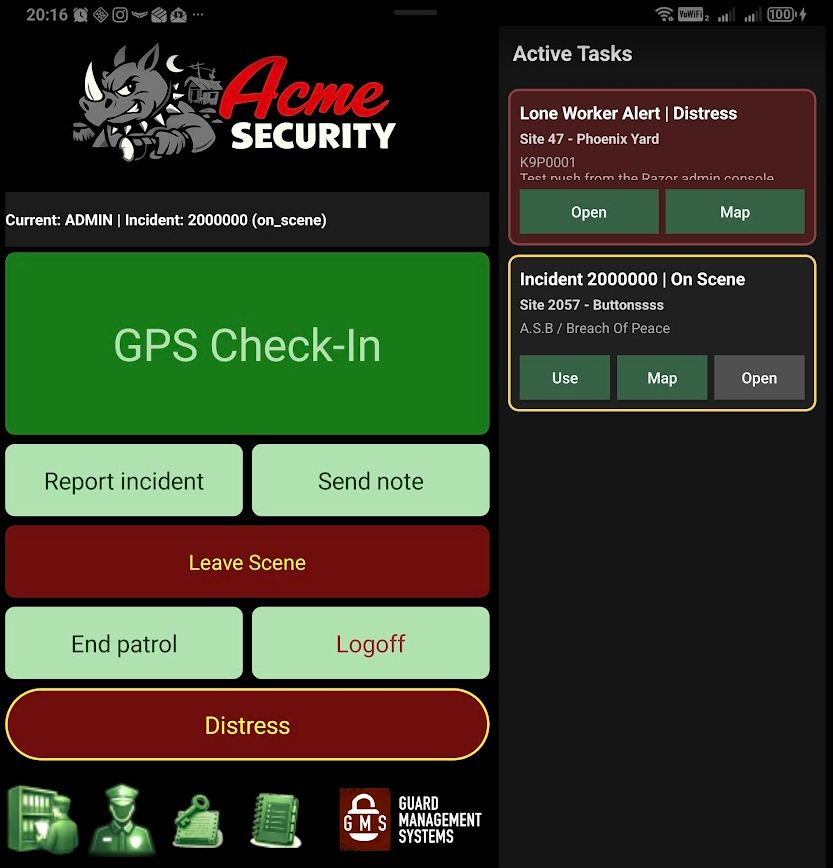 GMS Guard Companion