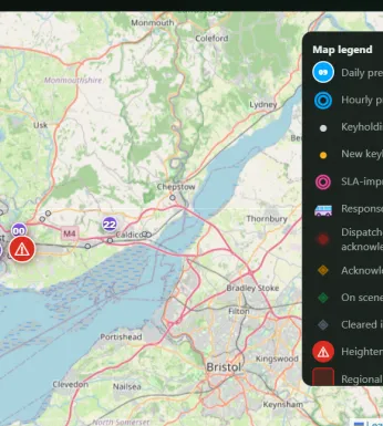 Predictive Positioning for Response